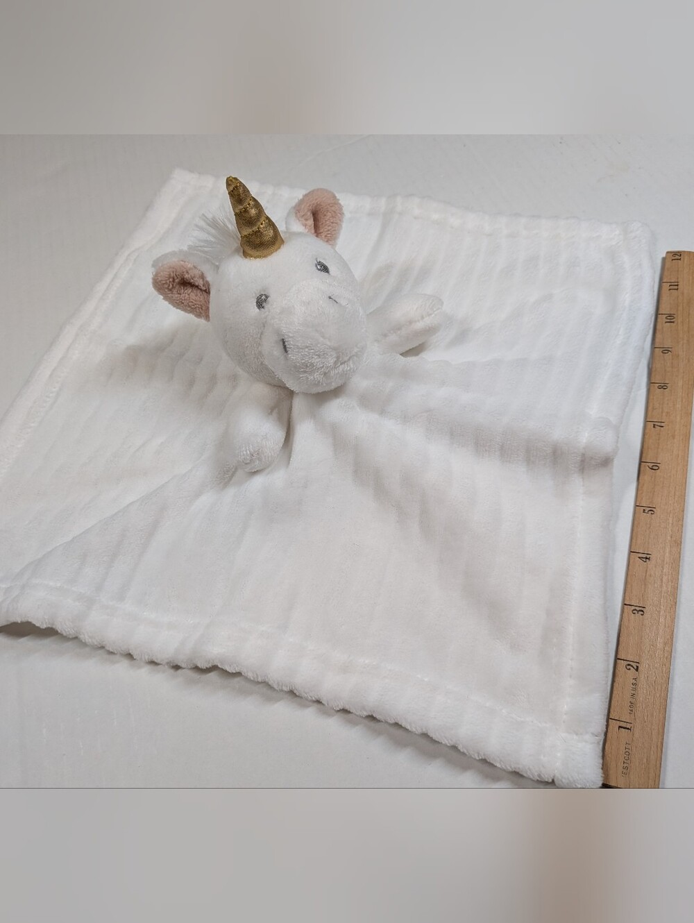 Tahari Baby Unicorn Security Blanket Lovey Plush Soft Infant